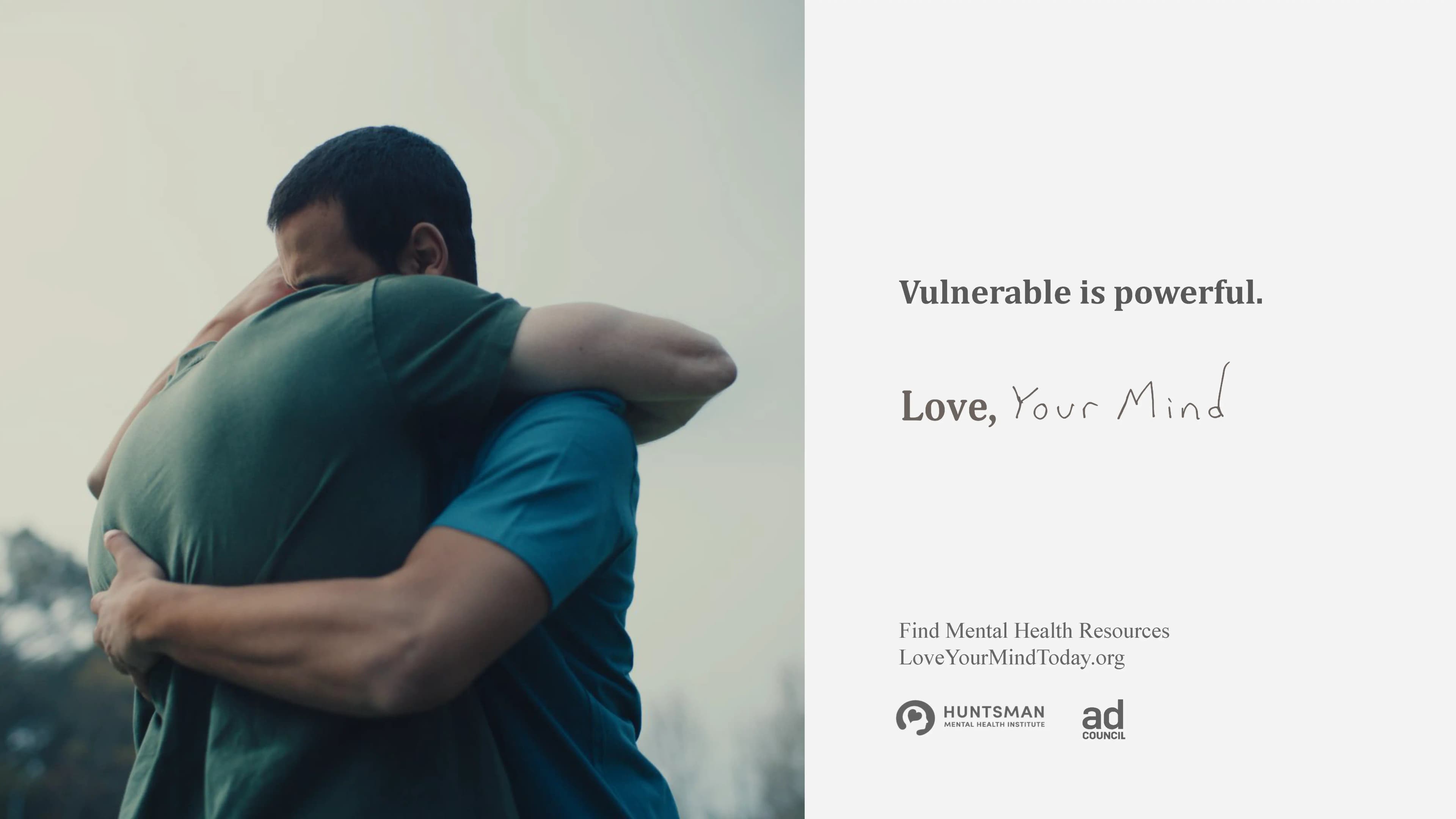 Vulnerable is powerful. Love, Your Mind